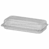 Пищевой одноразовый пластиковый блистерный контейнер ПС-132 с крышкой (прямоугольный прозрачный), 450 мл, 209×112×42 мм (артикул: 010508038) купить в разделе «Пластиковая универсальная упаковка».